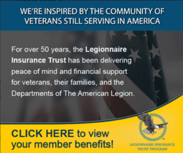 Legionnaire Insurance Trust — insurance benefits for American Legion members